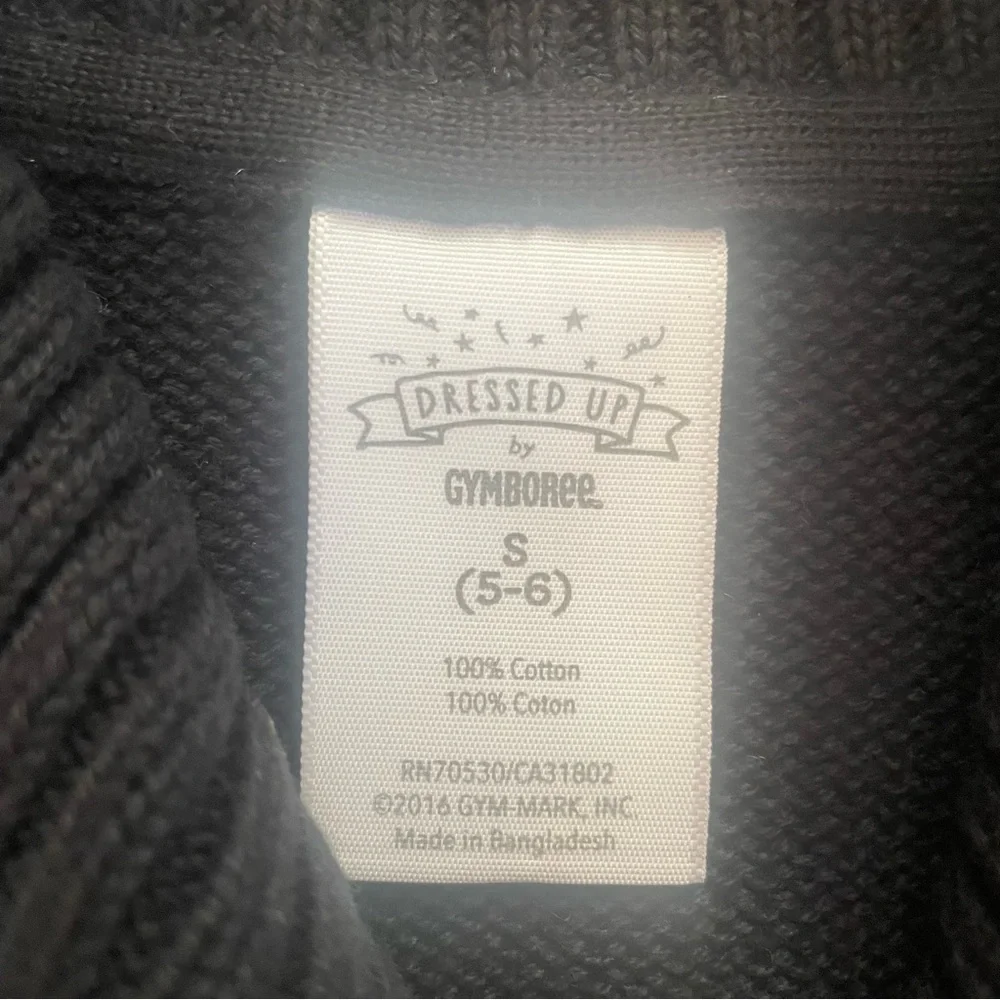 Gymboree All Dressed Up Black Argyle Sweater Size Small (5-6)